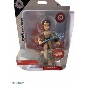 Star Wars action finger  Rey (lightsaber included) toybox action figure rey